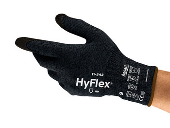 Ansell HyFlex 11-542 Negro 7 Guantes resistentes a cortes - ansell 11-542 sz 7