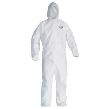 Imágen de Kimberly-Clark A45 Blanco 3XL Laminado de película microporosa Overoles desechables para trabajo y uso general (Imagen principal del producto)