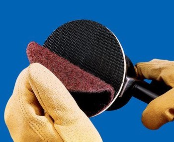 3M Scotch-Brite Óxido de aluminio Disco de desbaste - Muy fino grado - Diámetro 6 pulg. - 28172