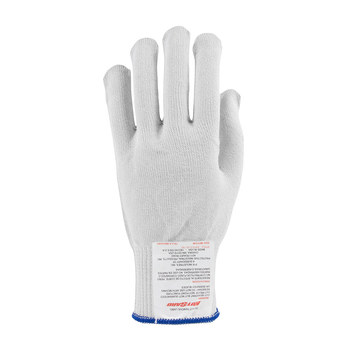 PIP Kut Gard 22-730 Blanco Extrapequeño Poliéster/acero inoxidable Guantes resistentes a cortes - Longitud 8 pulg. - 616314-17513