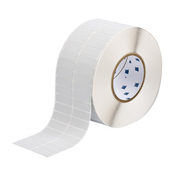 Brady THT-19-486-1 Rollo de etiquetas troqueladas para impresoras - 3 pulg. x 2 pulg. - Poliéster - Plateado - B-486
