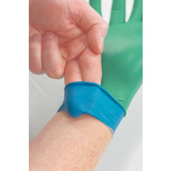 Ansell Microflex 93-360 Verde azulado Grande Neopreno Guantes desechables - acabado Con textura - 076490-44515