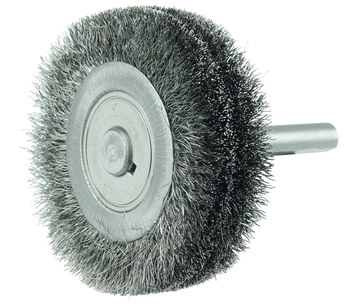 Weiler Bore-Rx 17218 Cepillo de rueda - Rizado Acero cerda