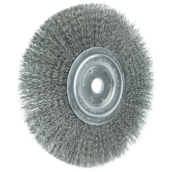 Weiler 01178 Cepillo de rueda - Rizado Acero cerda
