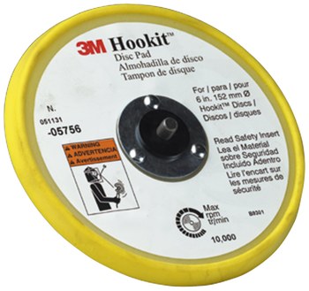 3M Hookit Almohadilla de disco - Accesorio Velcro - 05756