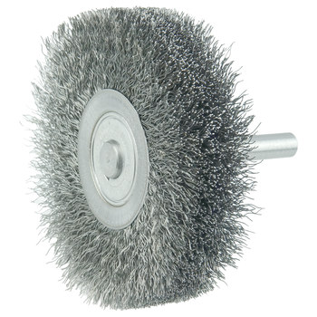 Weiler Bore-Rx 17219 Cepillo de rueda - Rizado Acero cerda