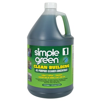 Simple Green Clean Building Limpiador Concentrado - Líquido 1 gal Botella - 11001