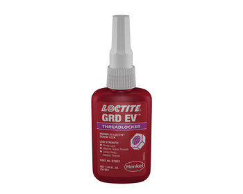Loctite GRD EV Fijador de rosca Morada Líquido 50 ml Botella - 07931 - Conocido anteriormente como Loctite Screw Lock