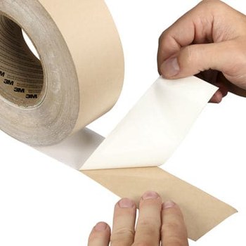 3M 7100377318 IS1 industrial Blanco Cinta Selladora - 60 pulg Anchura x 2 yd Longitud - 6 mil Espesor - 76268
