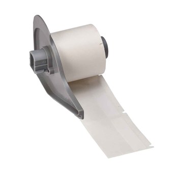 Imágen de Brady M710 Blanco, transparente Vinilo Transferencia térmica M7-107-427 Etiquetas autolaminables para cables y alambres (Imagen principal del producto)
