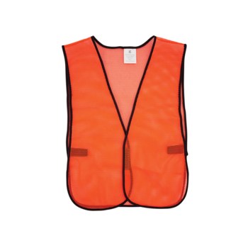 Global Glove FrogWear HV Chaleco de seguridad de alta visibilidad GLO-10-O-1INXL - tamaño XL - Malla Poliéster - Naranja de alta visibilidad - glo-10-o-1in xl