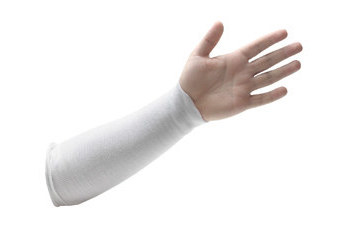 Imágen de Sperian Comfortrel CTSS-2 Blanco Fibra de vidrio/HPPE/Poliéster Manga de brazo resistente a cortes (Imagen principal del producto)