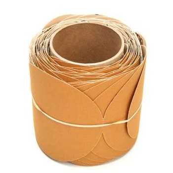 3M Stikit 21796 Rollo de discos PSA - 5 pulg. - P150 - Óxido de aluminio