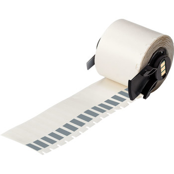 Imágen de Brady Gris, Transparente Vinilo Transferencia térmica M6-28-427-GY Etiquetas autolaminables para cables y alambres (Imagen principal del producto)