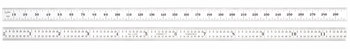 Imágen de Regla de acero totalmente flexible C331-300 de Acero totalmente flexible 11-3/4 pulg. (300mm) por de Starrett (Imagen principal del producto)