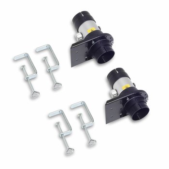Weller ZeroSmog Guard 2 Kit de unidad de filtración de doble usuario - Longitud 12.4 pulg. - Ancho 10.4 pulg. - 37893