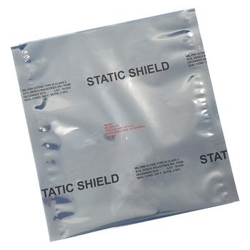 SCS 81705 Series Bolsa protectora estática - 8 pulg. x 4 pulg. - Plateado - scs 81748