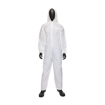 Imágen de PIP Posi-Wear UB 3706 Blanco Grande Polietileno/polipropileno Overoles resistentes a productos químicos (Imagen principal del producto)