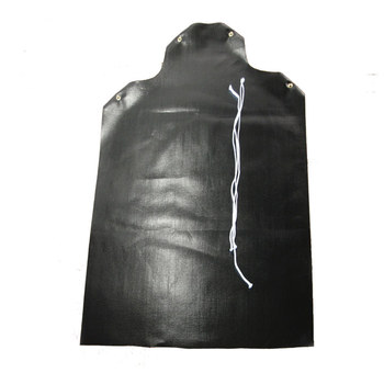 Imágen de Chicago Protective Apparel Negro Polietileno Delantal/mandil resistente a productos químicos (Imagen principal del producto)