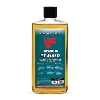 LPS Tapmatic Dorado #1 Fluido para metalurgia - Líquido 16 oz Botella - 40320