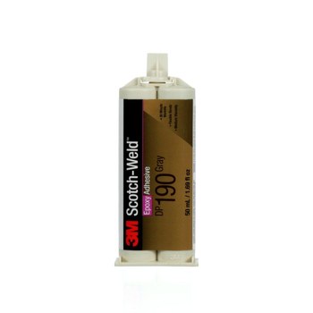 3M Scotch-Weld DP190 Gris Adhesivo epoxi - Base y acelerador (B/A) - 50 ml Cartucho - 22647
