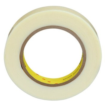3M Scotch 8898 Marfil Cinta de fleje de filamento - 18 mm Anchura x 55 m Longitud - 4.6 mil Espesor - 48132