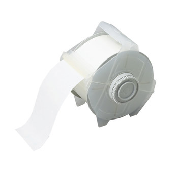 Imágen de Brady Transparente Interior/exterior Poliéster Transferencia térmica 76611 Rollo de etiquetas para impresora de transferencia térmica continua (Imagen principal del producto)