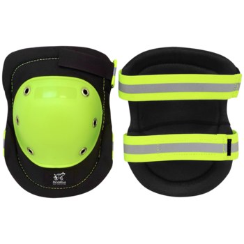 Imágen de Global Glove FrogWear Negro y amarillo Un tamaño único para todos Poliéster Protector de Rodilla (Imagen principal del producto)