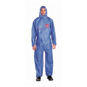 Ansell Microchem AlphaTec 68-1500 PLUS Overol resistente al fuego BL15-S-92-107-08 - tamaño 4XG - Celeste - 07562