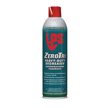 LPS ZeroTri Heavy-Duty Desengrasante - Rociar 15 oz Lata de aerosol - 03520