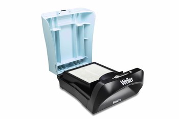 Weller ZeroSmog Shield Pro Extractor de humo - Longitud 10.6 pulg. - Ancho 8.3 pulg. - 75964