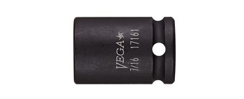 Vega Tools 10501 5 mm Pared Delgada Toma De Impacto - Acero S2 Modificado - accionamiento 1/4 pulg. Cuadrado - A - Cónico - 25.0 mm Longitud - 01138