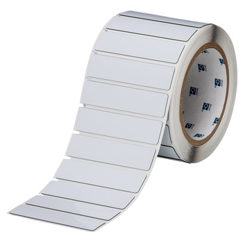 Imágen de Brady Blanco Poliéster Transferencia térmica THTEP175-593-.25 Rollo de etiquetas para impresora de transferencia térmica troquelado (Imagen principal del producto)