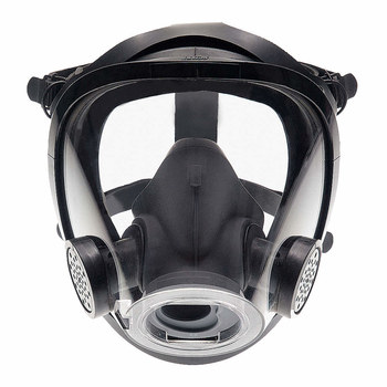 3M Scott AV-3000 SureSeal Respirador de máscara de careta completa 83 - tamaño Grande - Caucho