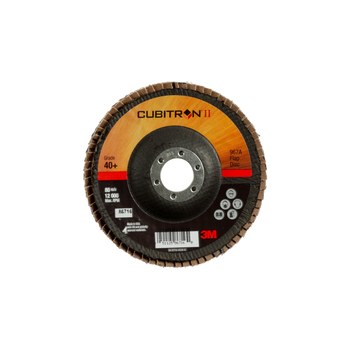 3M Cubitron II Tipo 29 - Grano Cerámico de Precisión - 5 pulg. - 40+ - Grueso - 86716