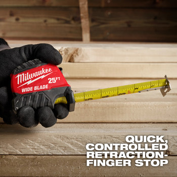 Milwaukee Plástico ABS Cinta métrica 48-22-1217 - 1.38 pulg. de ancho - 82271
