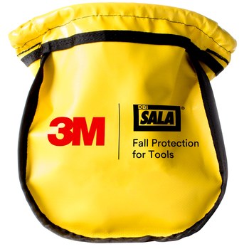 DBI-SALA Fall Protection for Tools Bolsa de piezas pequeñas 1500122 - Lienzo de pato - Amarillo - 93233