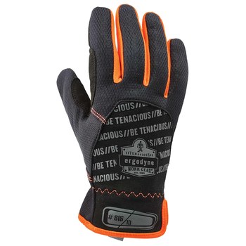 Ergodyne ProFlex QuickCuff 815 Negro/Naranja Grande Malla de poliéster Malla de poliéster Guantes de trabajo - 720476-17204