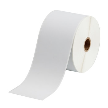 Imágen de Brady Blanco Autoextinguible PVF Transferencia térmica THT-21-437-SC Rollo de etiquetas para impresora de transferencia térmica continua (Imagen principal del producto)
