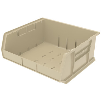 Imagen de Akro-mils Akrobin 75 lb Piedra Polímero de grado industrial Colgado/Apilado Contenedor de almacenamiento (Imagen principal del producto)