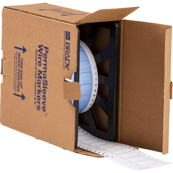 Imágen de Brady Permasleeve Transferencia térmica PS-375-150-WT-S-2 Manga para impresora de transferencia térmica troquelada (Imagen principal del producto)