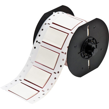 Imágen de Brady Permasleeve Blanco Termocontraíble Transferencia térmica B33-750-2-7642 Manga para impresora de transferencia térmica troquelada (Imagen principal del producto)
