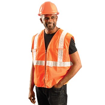 Occunomix High-Visibility Vest OK-SCO - Size Large - Orange - 01946