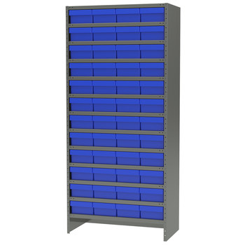 Imagen de Akro-mils ASC1879188 6500 lb Ajustable Gris Revestido en polvo Acero 22 ga Adjunto Ajustable Sistema de estantería fijo (Imagen principal del producto)