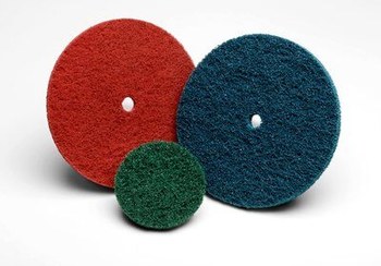 Standard Abrasives 864006 Óxido de aluminio Disco para pulir y mezclar - Diámetro 16 pulg. - Agujero Central 1 1/4 pulg. - 35996
