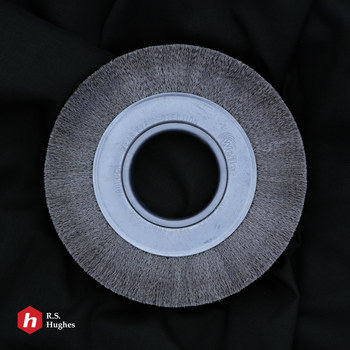 Weiler 03480 Cepillo de rueda - Rizado Acero inoxidable cerda