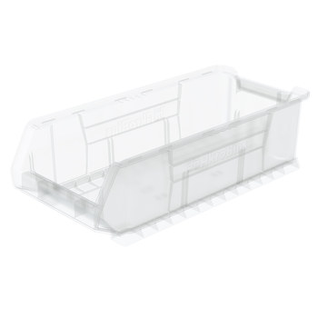 Imagen de Akro-mils Akrobin 200 lb Transparente Polímero de grado industrial Apilado Contenedor de almacenamiento (Imagen principal del producto)