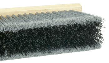 Weiler Pro-Flex 446 Cabezal de escoba a presión - 24 pulg. - Poliestireno, Polipropileno - Gris, Negro - 44600