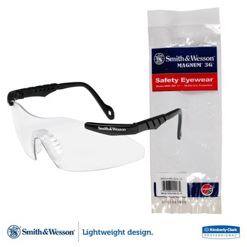 Smith & Wesson Magnum Lentes de seguridad estándar lente Transparente - Marco envolvente - 079768-00933