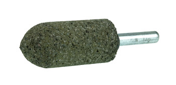 Weiler Tiger Zirc Zirconia Alumina Punto abrasivo - U grado - 7/8 pulg. longitud - Diámetro 7/8 pulg. - 68333